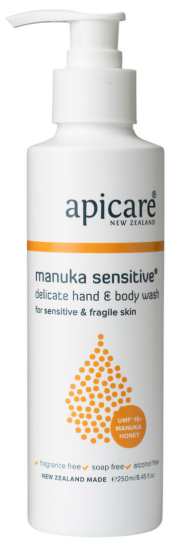 Apicare Manuka Sensitive Hand & Body Wash 250ml image 0
